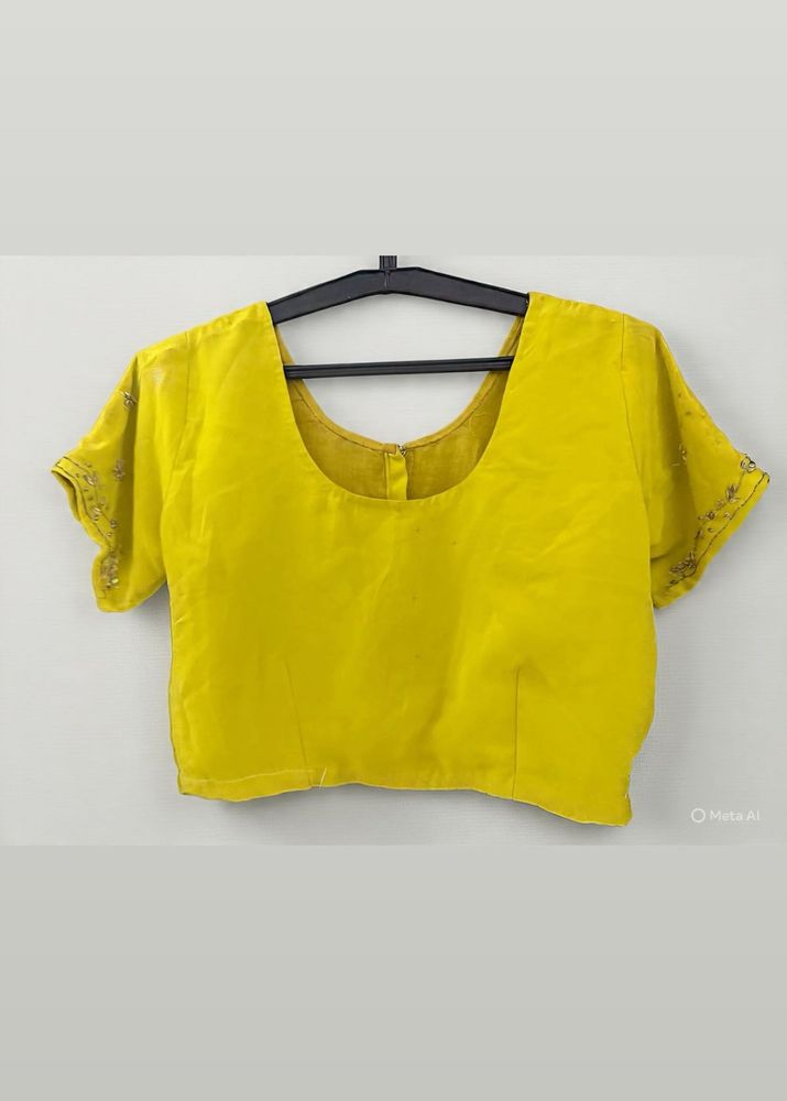 Bright Yellow Blouse