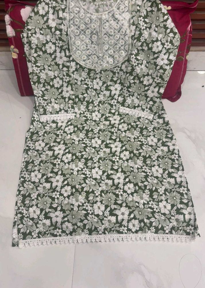 Floral Print Suit