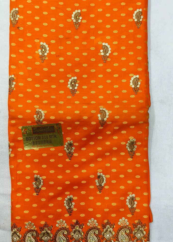 Unstitched Ladies Suit With Dupatta