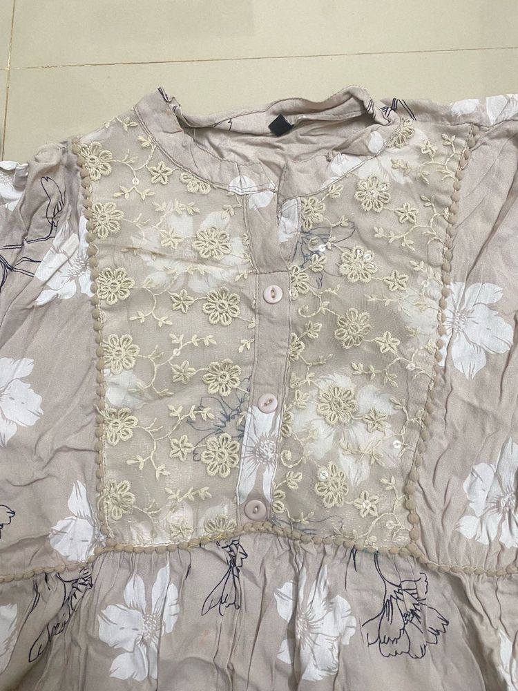Floral Lace Top