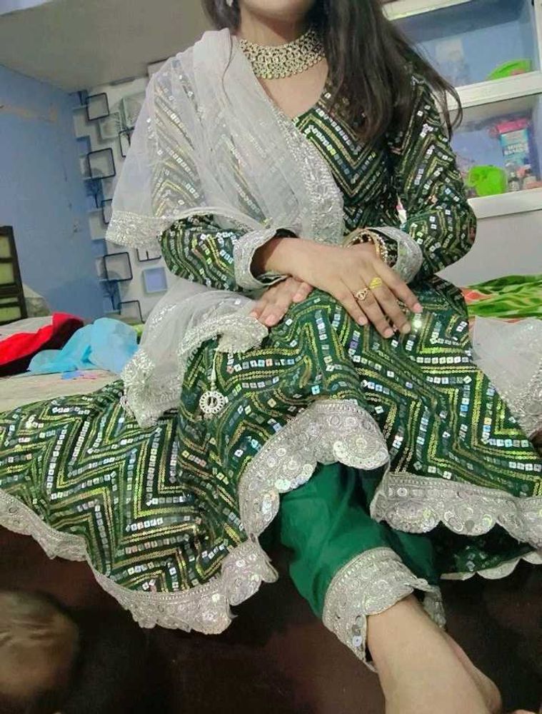 ankari frock suit