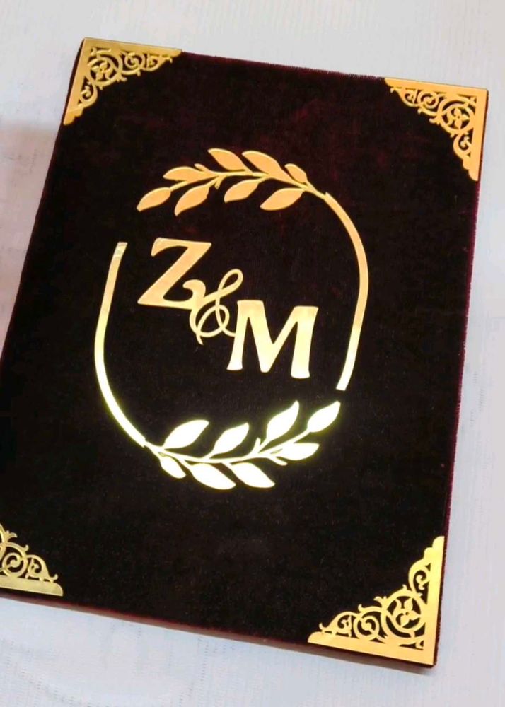 Customized Gift Nikah Nama Booklet Wedding