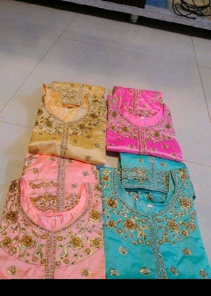 Embroidered Kurta Set