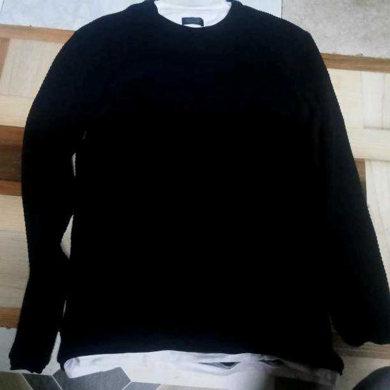 Zara Black Pullover Sweater