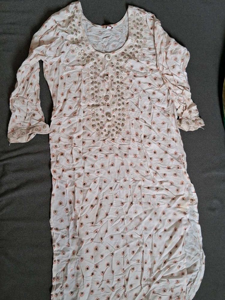 Vintage Embroidered Tunic Dress