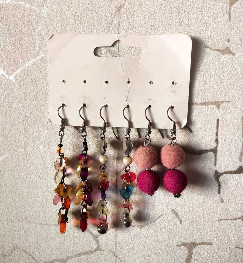 Earring Set - 3 Pairs