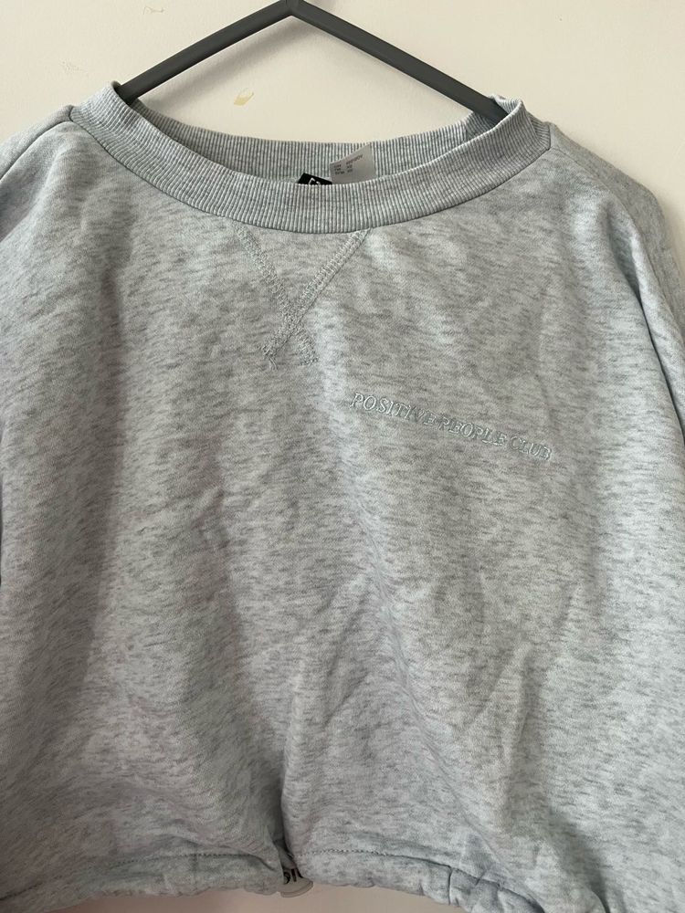 Grey h&amp;m Pullover Sweatshirt