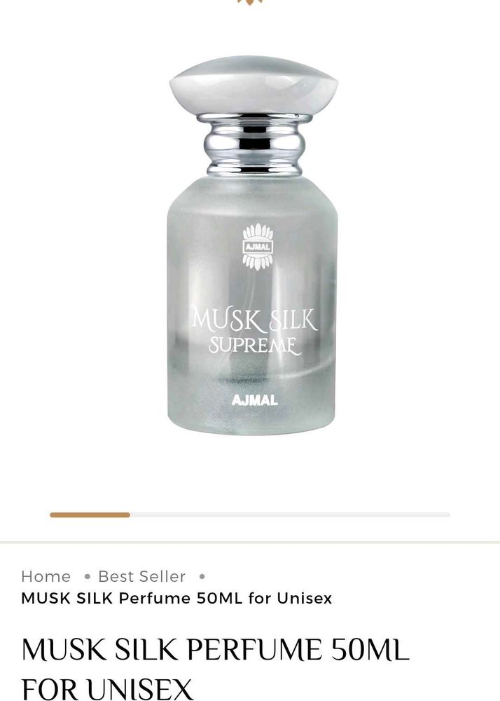 Ajmal Musk Silk Supreme Sealed Pack Perfume
