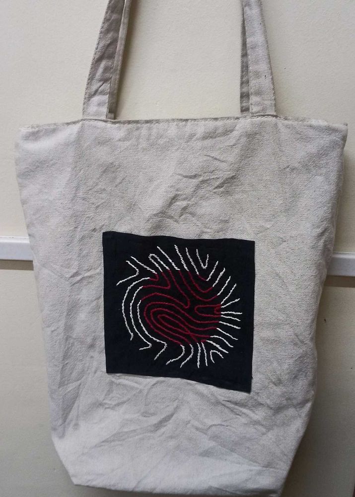 Unique Embroidered Tote Bag