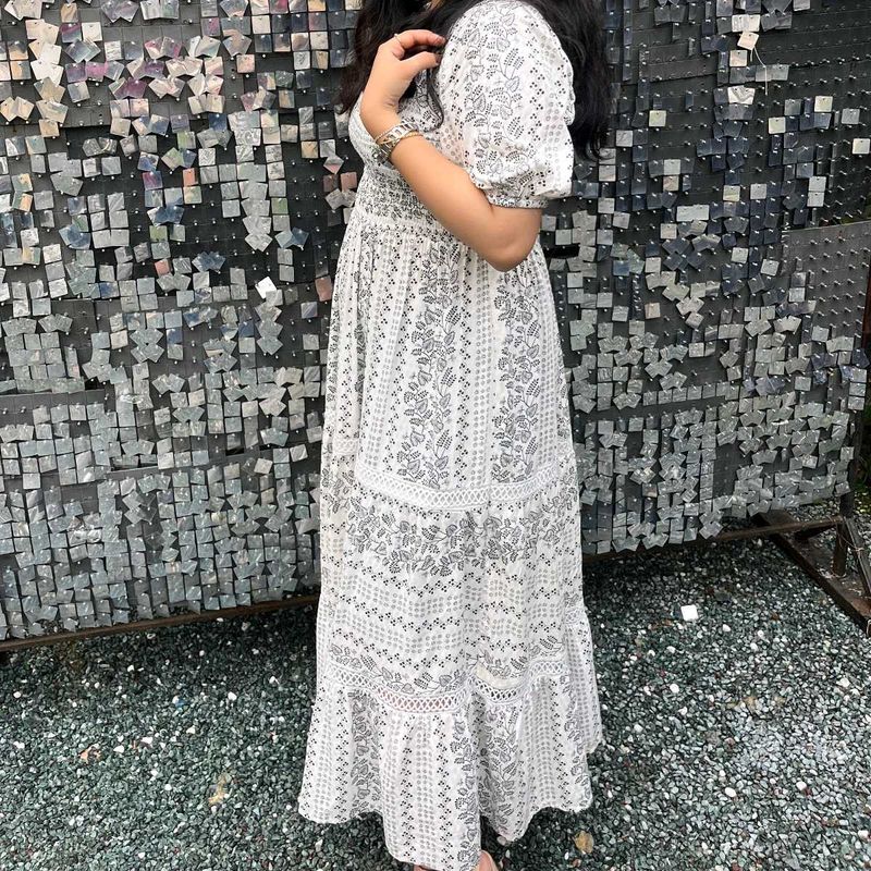 Floral Print Maxi Dress