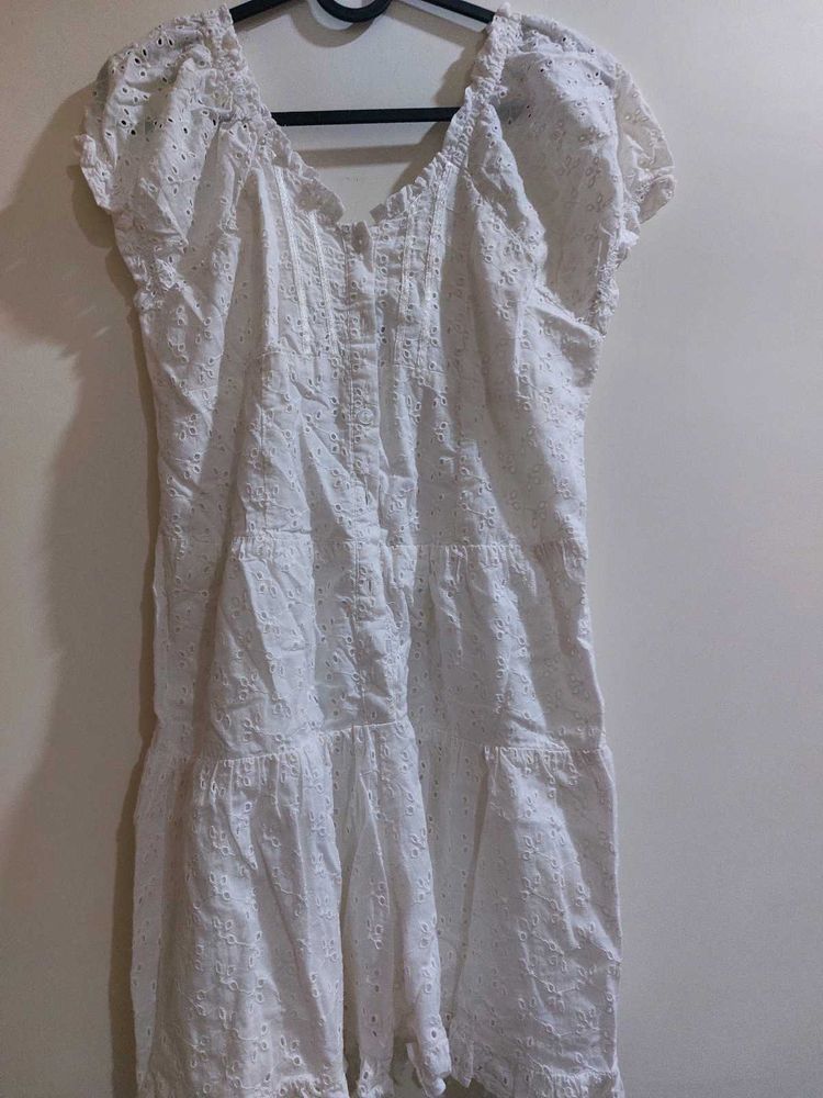 Cotton Hakoba Romper Dress For Teens