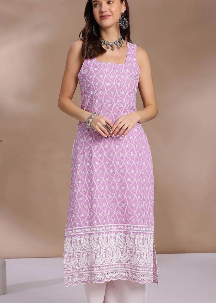 Anouk Lavender Kurta
