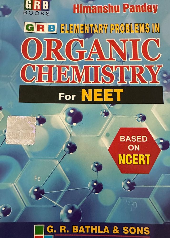 Himanshu Pandey (best Book For Organic Chemistry)