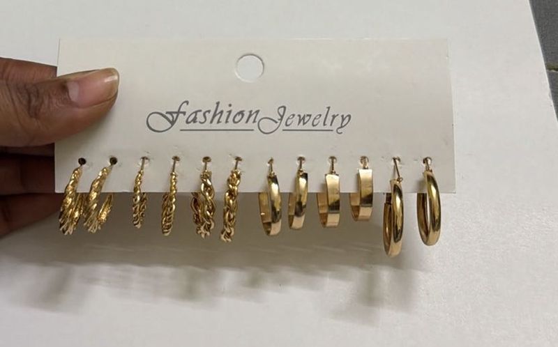 Gold Tone Earring - Choose any 3