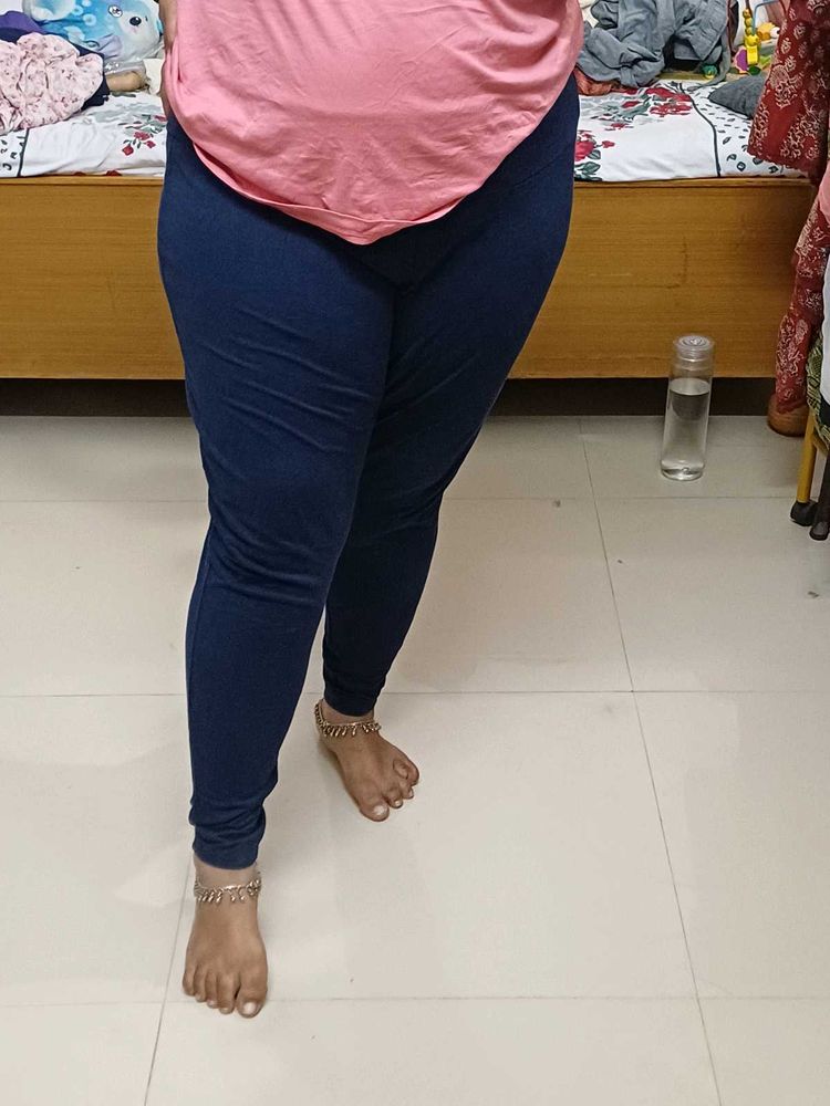 Navy Blue Women's Leggings