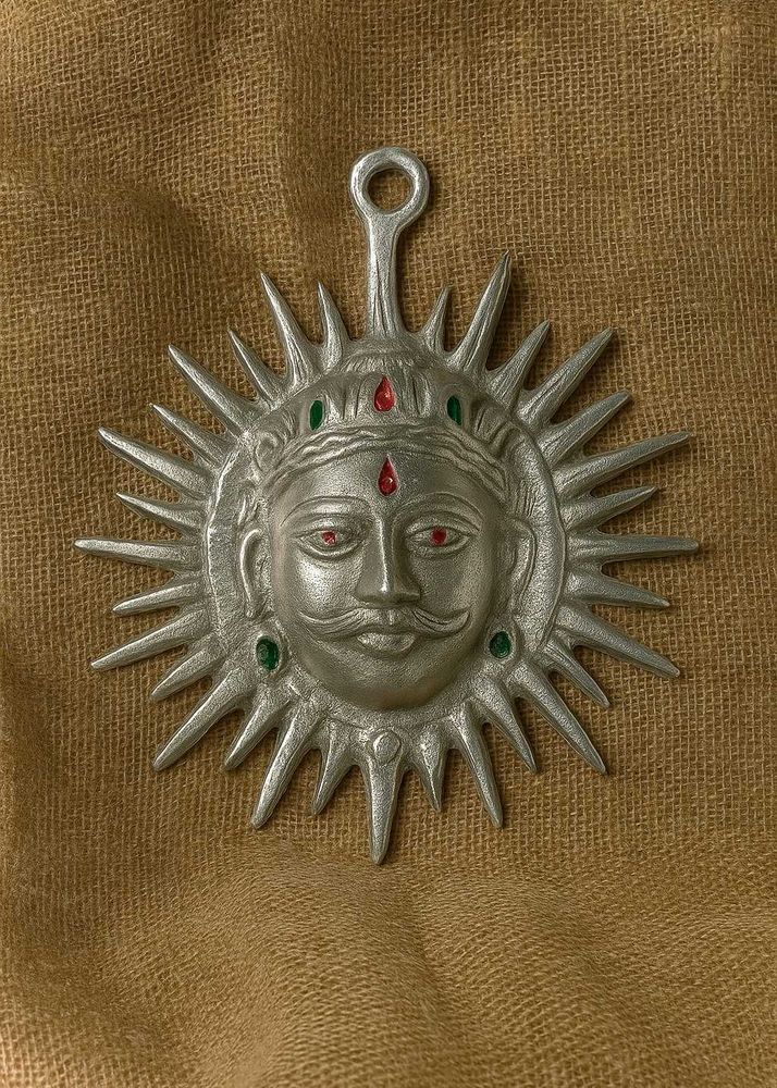 Sun Face Showpiece