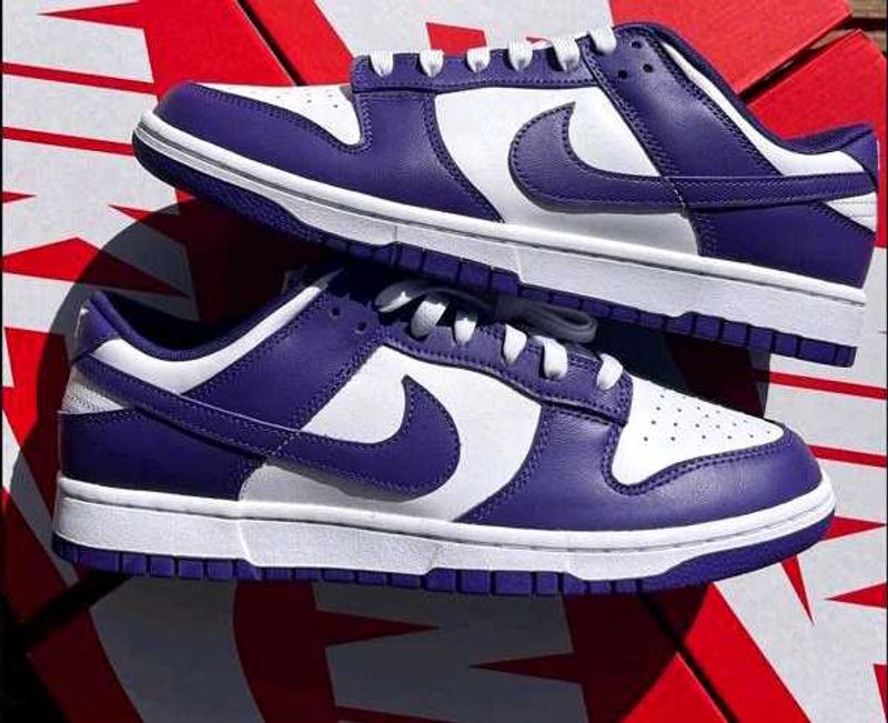 NIKE DUNK LOW CHAMPIONSHIP COURT PURPLE UK 7