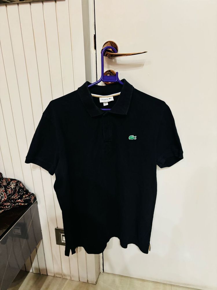 Lacoste Black Polo Shirt