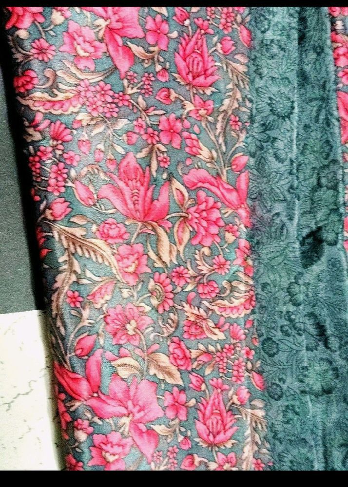 Beautiful Crepe Silk Saree Combo