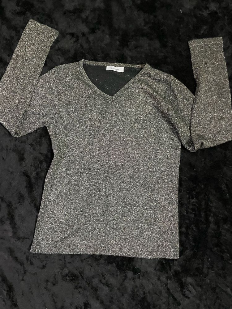 Full-sleeve Party Wear Tshirt For Her