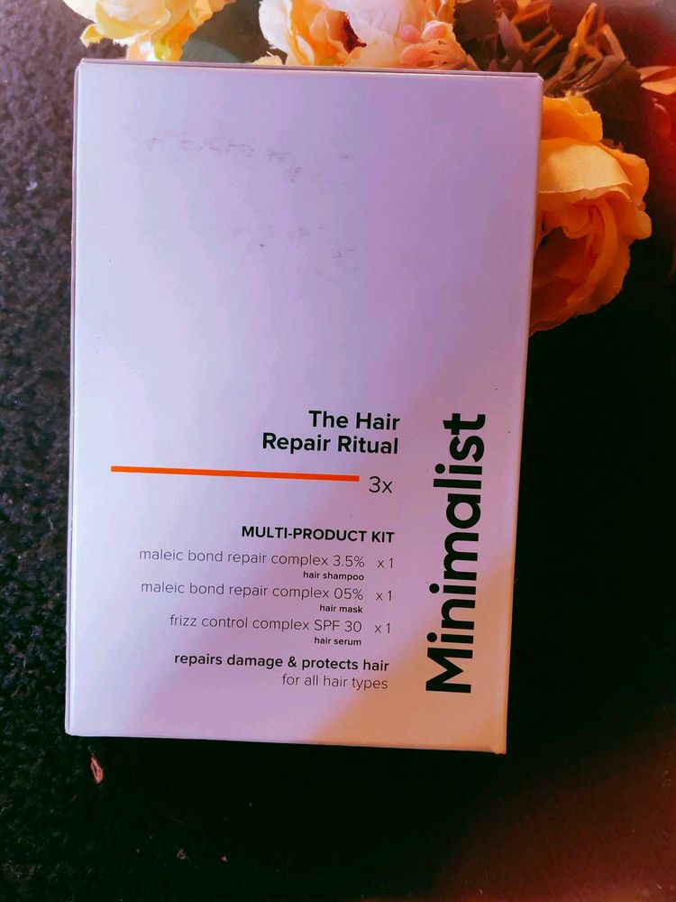 Minimalist Hair Repair Ritual Kit
