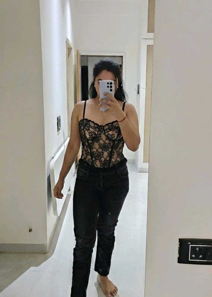 Lace Corset Top