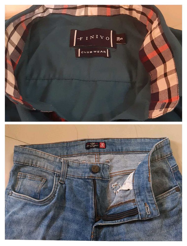 Combo Man Shirt &amp; Jeans