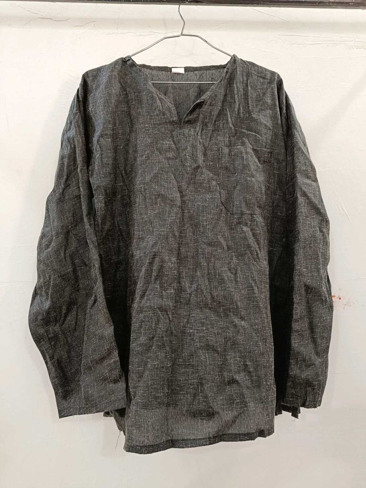 Gray Long Sleeve Kurta