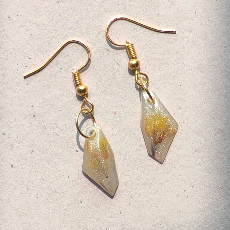Dangle Resin Earrings
