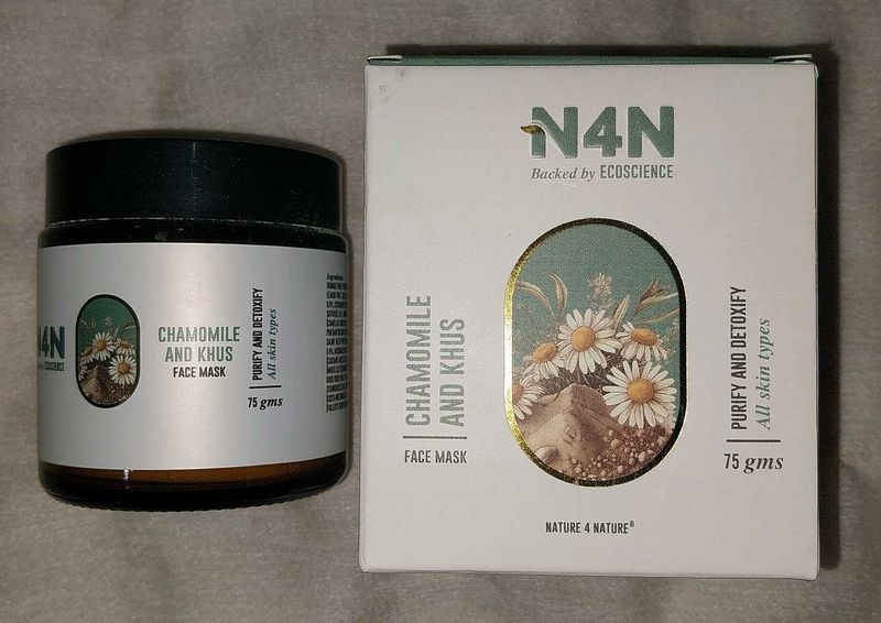N4N Chamomile &amp; Khus Mask