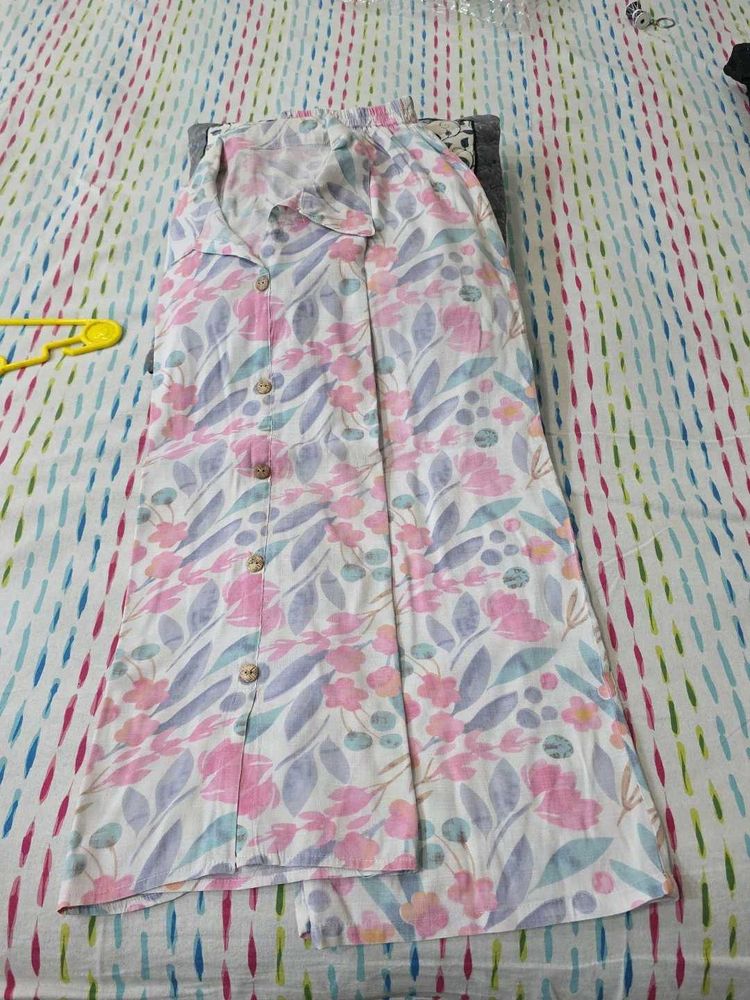 Floral Print cord Set