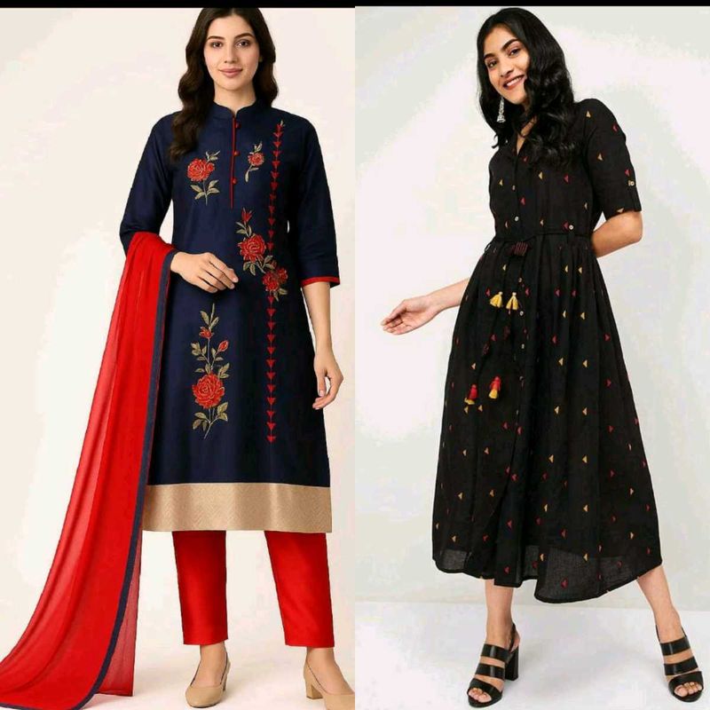 Elegant festive kurta set