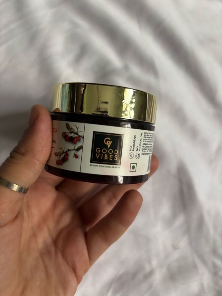 Good Vibes Rosehip Night Creme