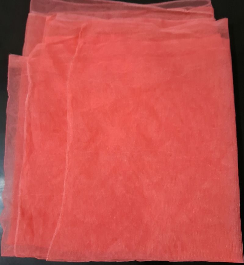 Coral Tulle Fabric - DIY Projects