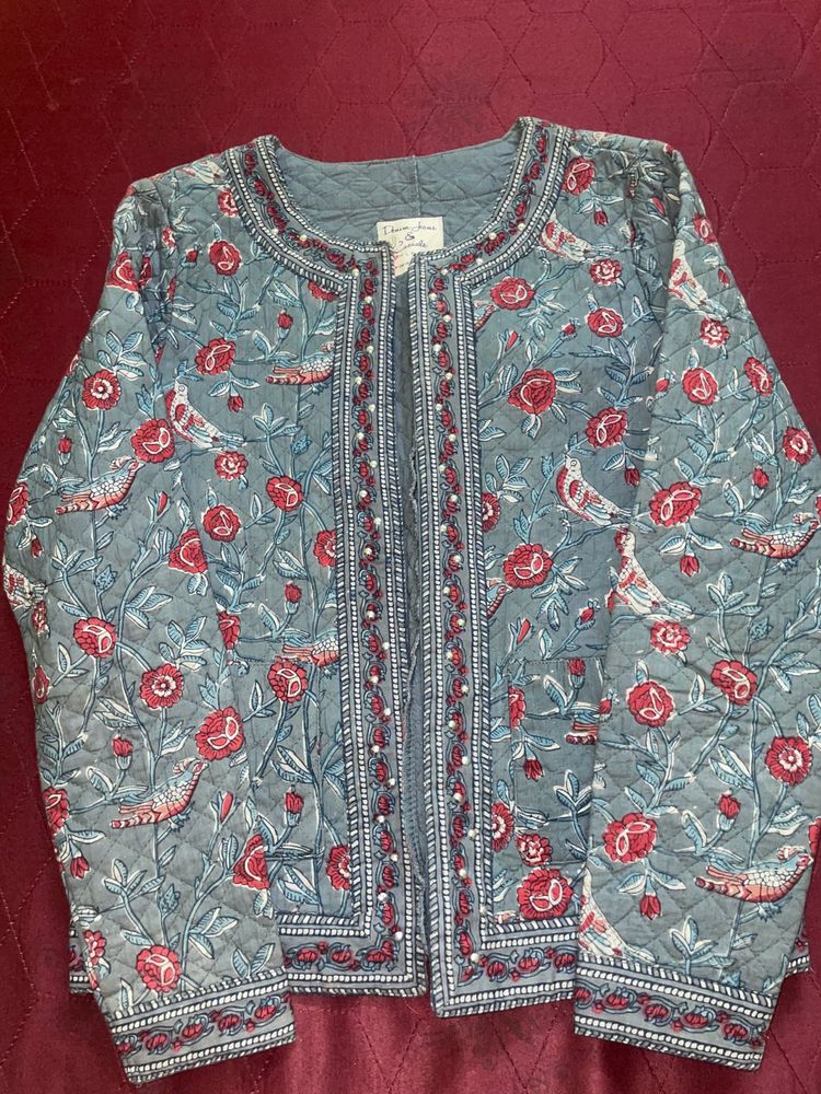 Floral Print Jacket