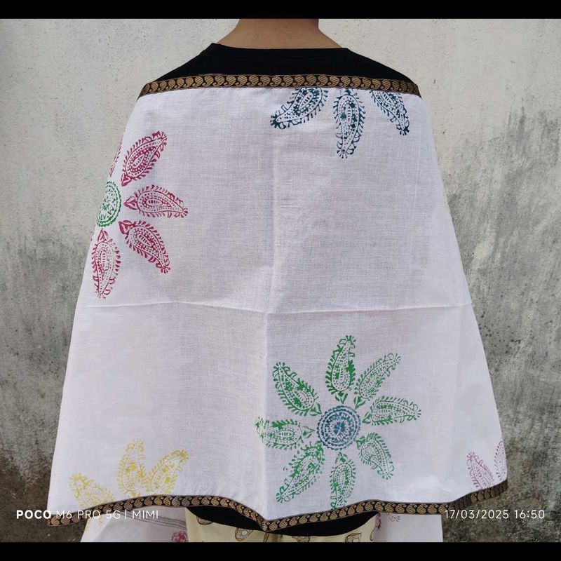 Hand Printed Dupatta