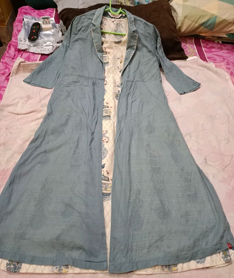 Biba kurti with shrug