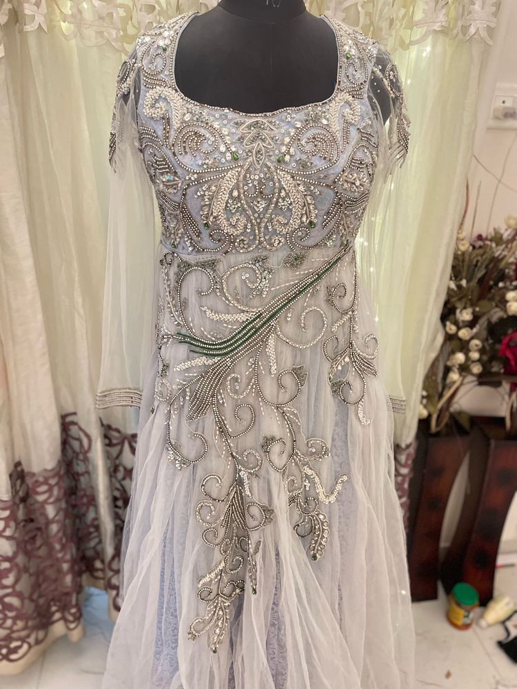 Elegant Ethnic Gown y2k