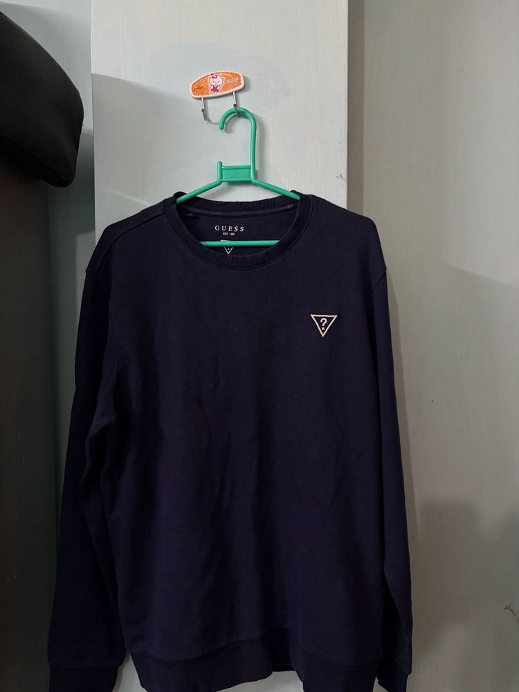 Guess Navy Blue Sweater