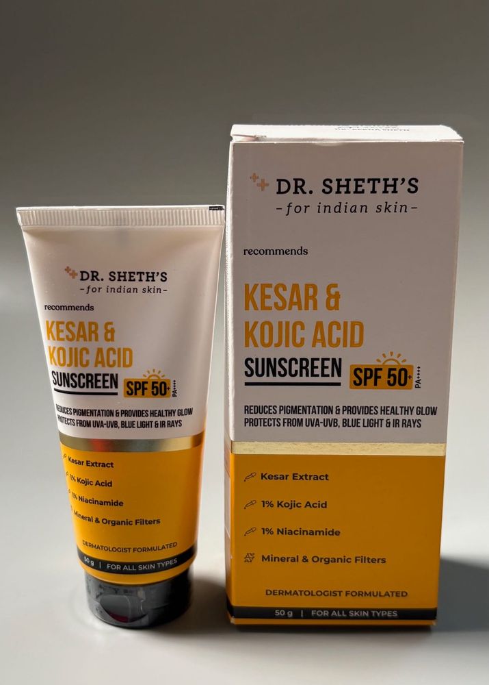 Dr. Sheths Kesar &amp; Kojic acid sunscreen