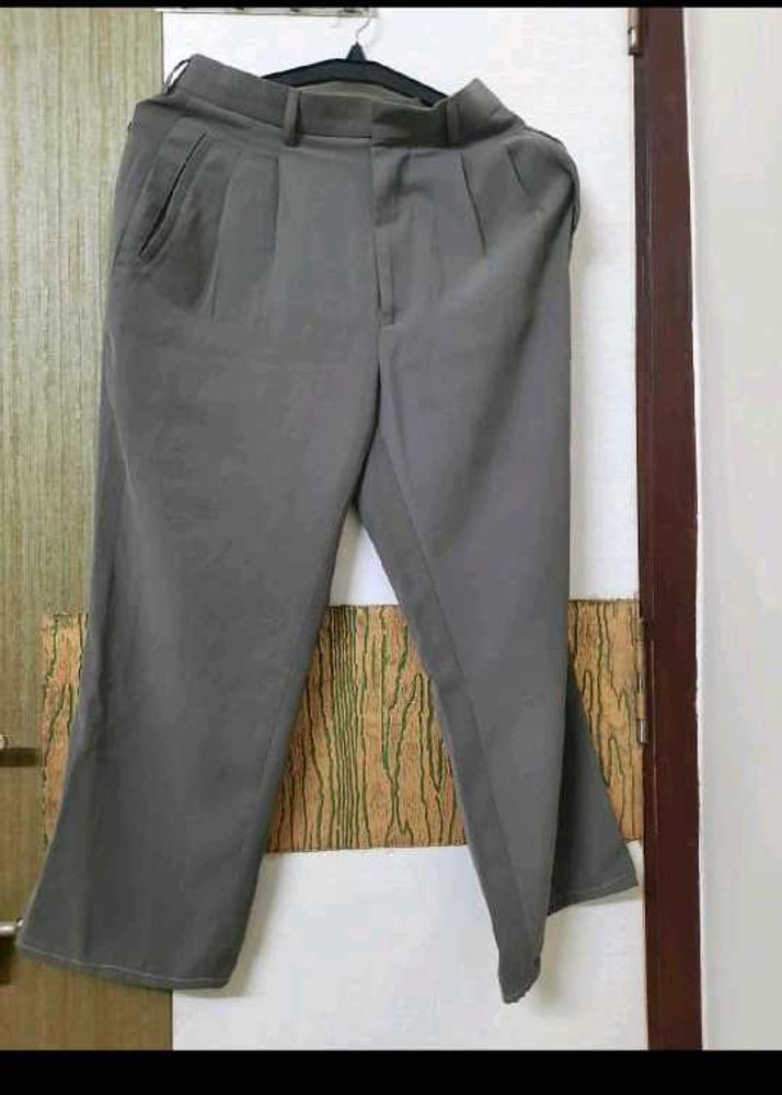 Grey Casual Pants