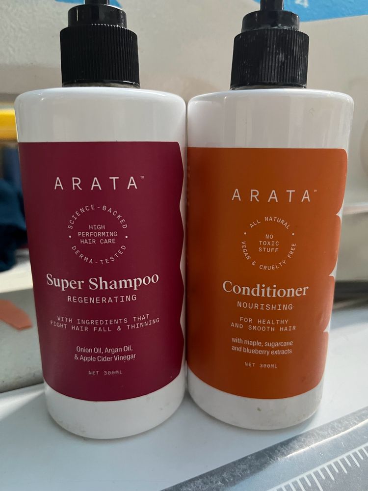 Arata Shampoo &amp; Conditioner