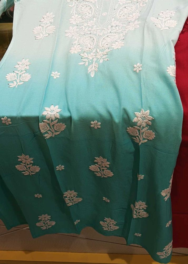 Elegant Embroidered Kurta