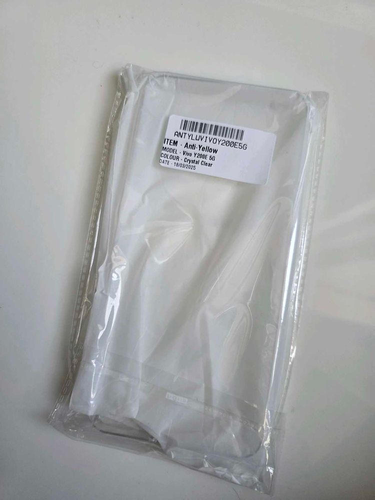 Crystal Clear Case Anti Yellowing - Vivo Y200E