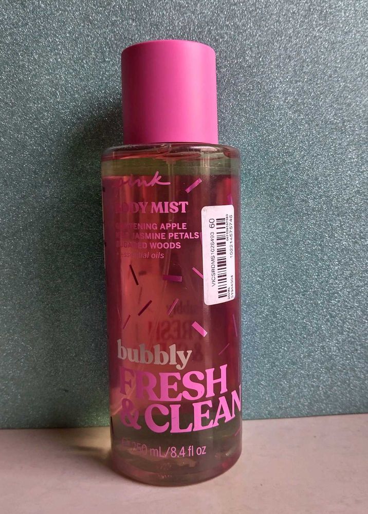 VS Pink Fresh&amp;Clean Bubbly Body Mist
