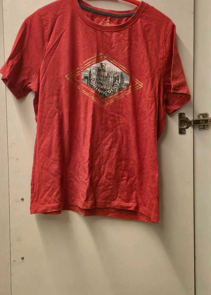 Red Graphic Tee