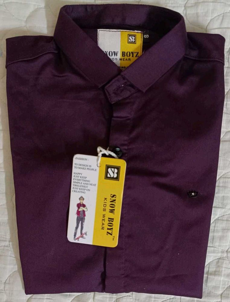 BOYS SHORT SHIRT