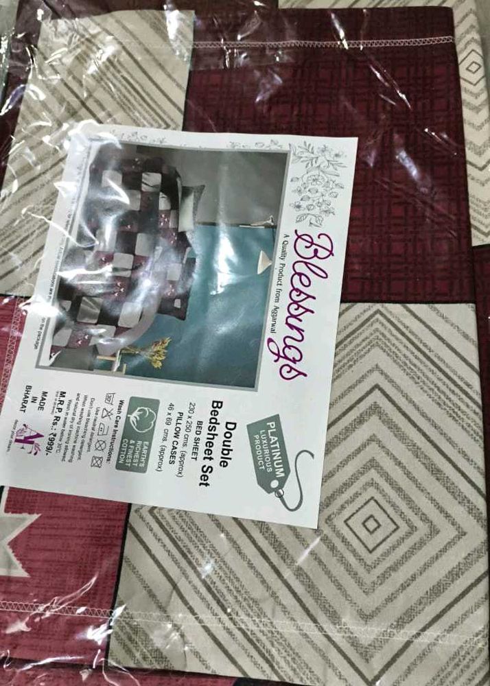 Combo Blessings Double Bedsheet Set