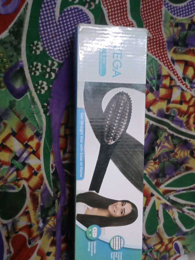 Mega Hair Straightener Brush