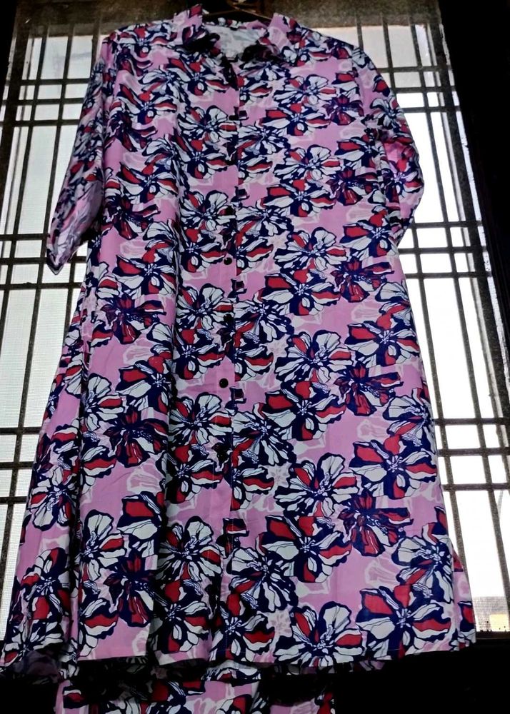 Brand New Pink Floral Co-ard Set
